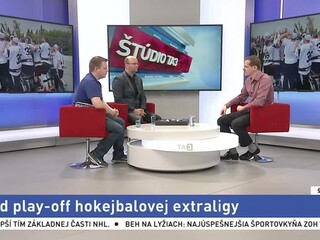 ŠTÚDIO TA3: A. Augustín a M. Kolek pred play-off HEL