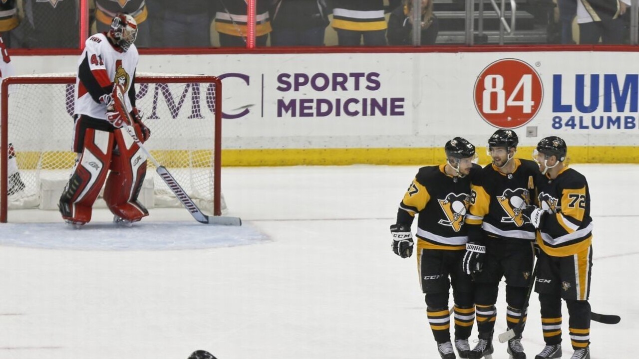 NHL: Pittsburgh mal výhodu domáceho ľadu, v zostave hostí chýbal Jurčo
