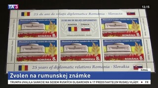 V Rumunsku vyšla špeciálna známka, zobrazuje pamätník vo Zvolene