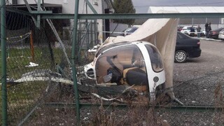 Na Spiši spadol vrtuľník, príčiny pádu vyšetruje polícia
