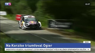 Ogier sa raduje z tretej výhry v sezóne, zvíťazil na korzickej rely