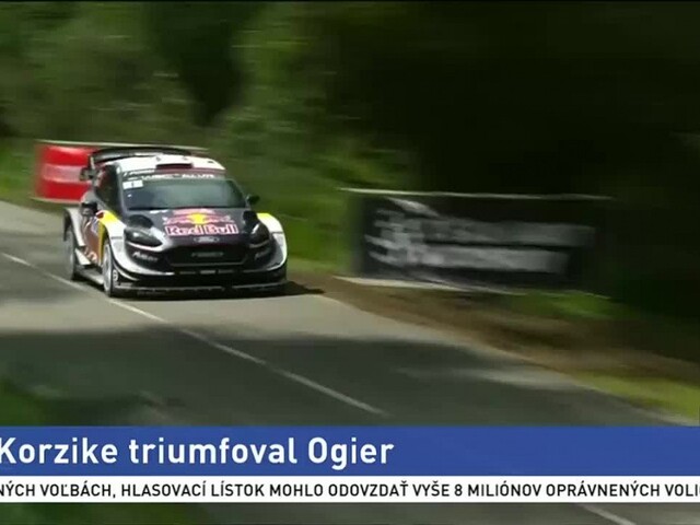 Ogier sa raduje z tretej výhry v sezóne, zvíťazil na korzickej rely