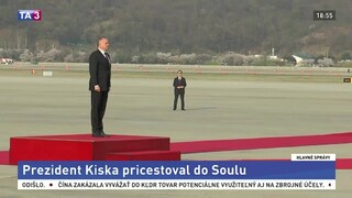 Kiska pricestoval do Soulu, chce zlepšiť bilaterálne vzťahy