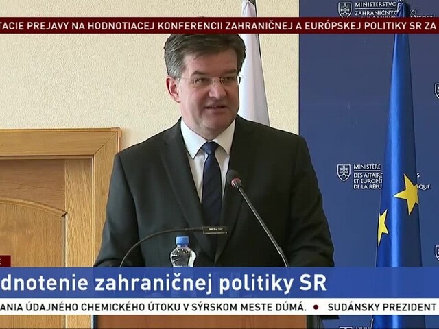 Privítacie prejavy na Hodnotiacej konferencii zahraničnej a európskej politiky SR