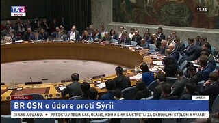 Bezpečnostná rada OSN o útokoch v Sýrii