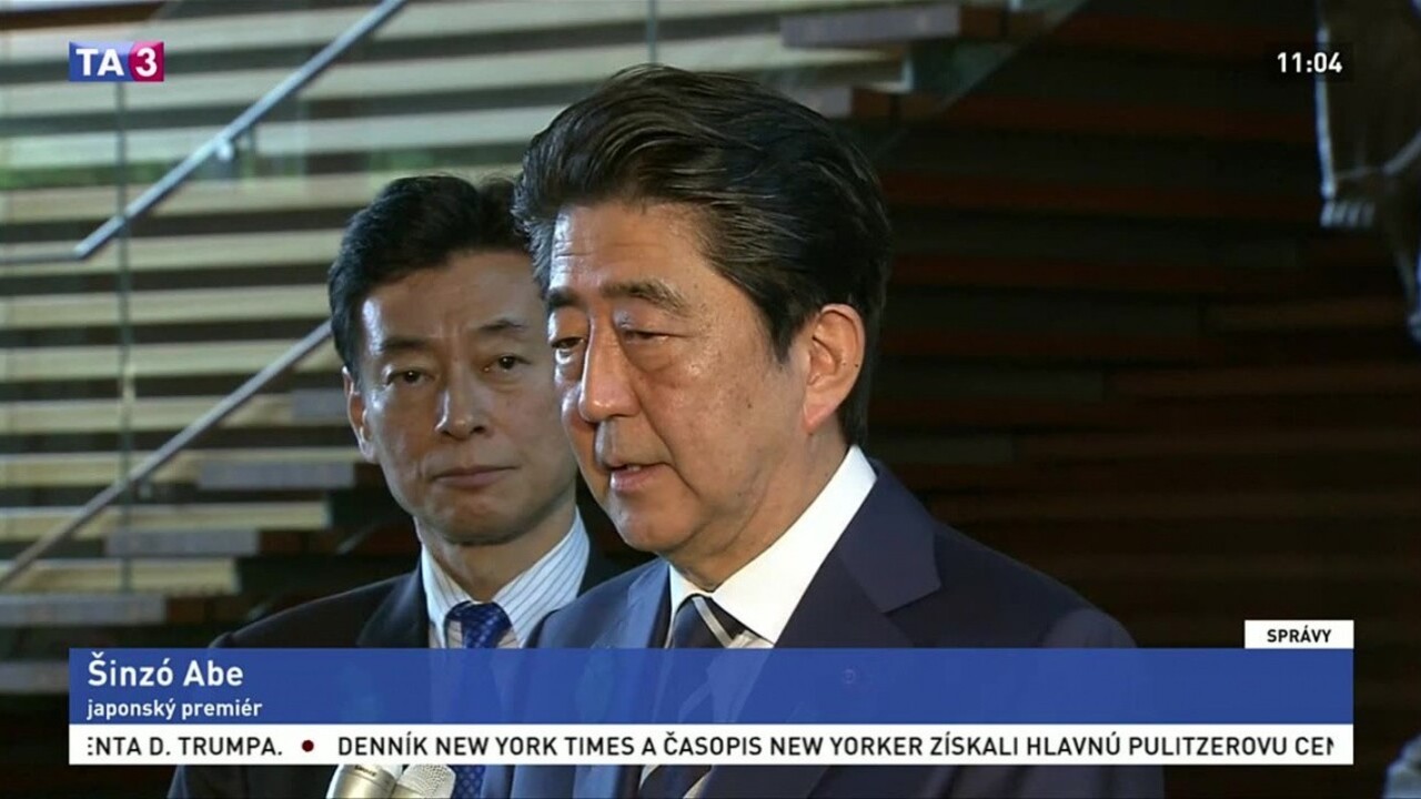 Japonský premiér navštívi USA, reč bude najmä o KĽDR