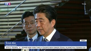 Japonský premiér navštívi USA, reč bude najmä o KĽDR