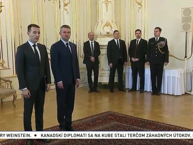 Záznam z prijatia demisie T. Druckera
