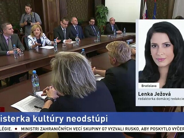 L. Ježová o rokovaniach ministerky kultúry Laššákovej