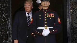 Trump rokoval na Floride s japonským premiérom