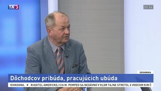 V. Páleník o problémoch spojených so starnutím obyvateľstva