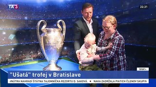 Ušatá trofej Ligy majstrov je opäť na Slovensku