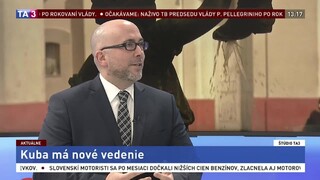 ŠTÚDIO TA3: J. R. Hernández-Soublet o novom prezidentovi Kuby