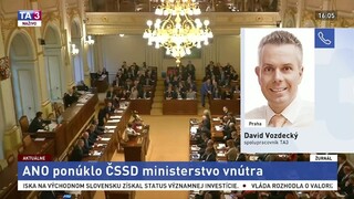 D. Vozdecký o politických jednaniach v Česku