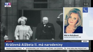 Odborníčka na dejiny európskych veľmocí M. Holubová o britskej kráľovnej