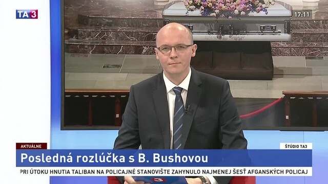 ŠTÚDIO TA3: Posledná rozlúčka s Barbarou Bushovou