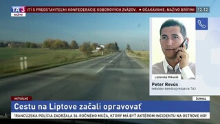 P. Révus o oprave cesty medzi Liptovským Mikulášom a Michalom