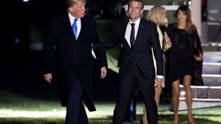 Macron navštívil USA, s Trumpom budú rokovať o zahraničnopolitických otázkach