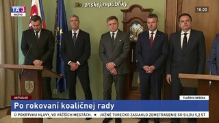 TB lídrov koaličných strán po spoločnom rokovaní
