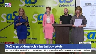 TB strany SaS o probléme vlastníkov pôdy