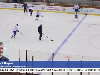 Asistent trénera R. Kapuš o výkonoch slovenských hokejistov
