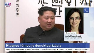 L. Húsenicová o summite dvoch Kóreí