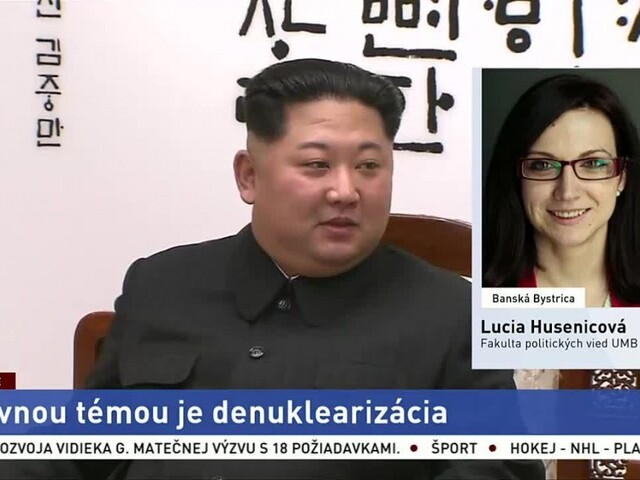 L. Húsenicová o summite dvoch Kóreí