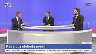 Blaha sa zastal politikov, s Klusom im chýbajú objektívne médiá