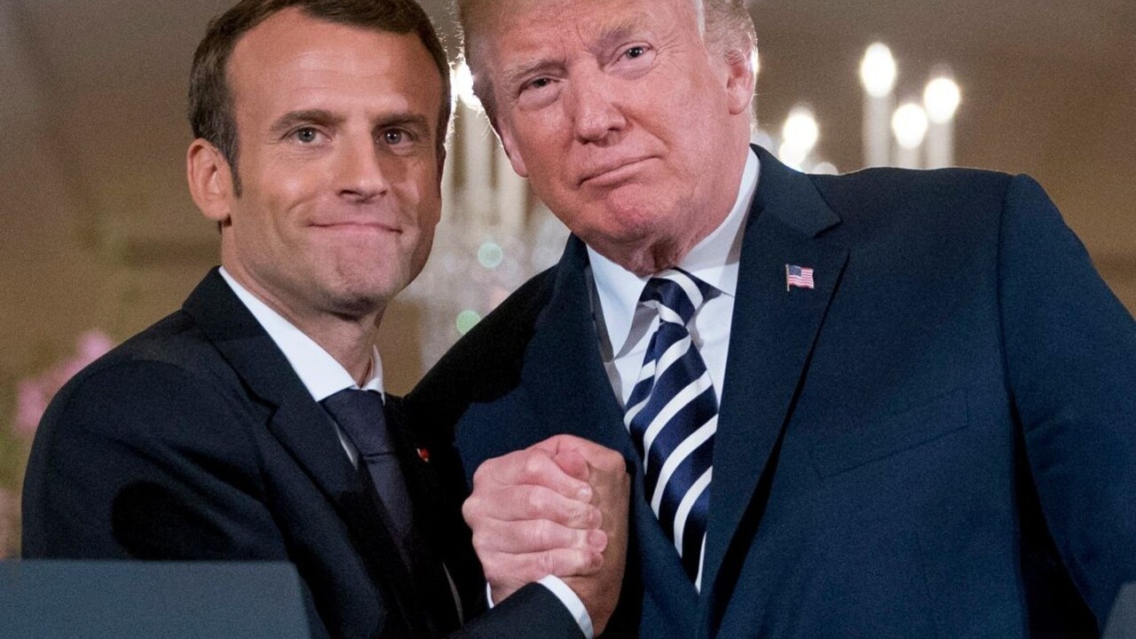 Záhada zmiznutého Macronovho stromu v Bielom dome sa vyriešila