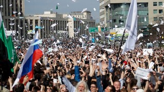 Vláda v Rusku zablokovala Telegram, do ulíc vyšli tisíce ľudí