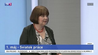 HOSŤ V ŠTÚDIU: Sociologička Z. Kusá o Sviatku práce