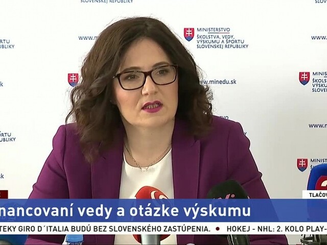 TB M. Lubyovej o financovaní vedy a otázke výskumu a vývoja