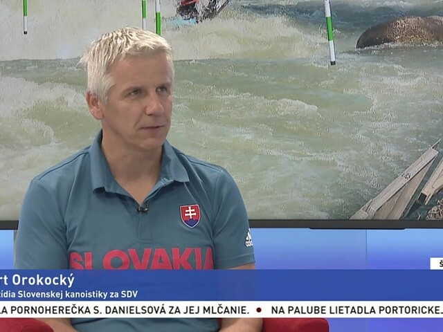 ŠTÚDIO TA3: Tréner R. Orokocký o novej vodno-slalomárskej sezóne