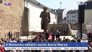 V Nemecku odhalili Marxovu sochu, monument darovala Čína