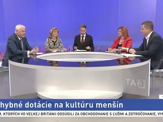 Pochybné dotácie na kultúru menšín / (Ne)závislé verejnoprávne médiá / Priority novej ministerky vnútra