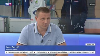 ŠTÚDIO TA3: Tréner I. Dornič o výkonoch hokejovej reprezentácie