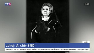 Zomrela Anna Kajabová-Peňašková, dlhoročná sólistka Opery SND