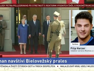 Redaktor F. Harzer o Zemanovej návšteve Poľska