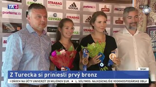 Volejbalistky Dubovcová a Štrbová získali bronz