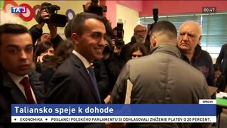 Taliansko speje k dohode, víťazi volieb pravdepodobne podpíšu koaličnú zmluvu