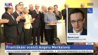 Politológ M. Lenč o cene pre Angelu Merkelovú
