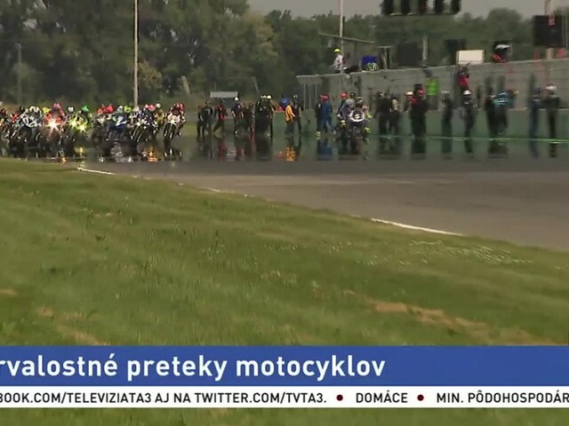 Už druhýkrát sa na Slovensku konali vytrvalostné preteky motocyklov