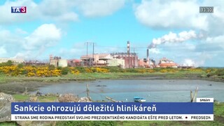 Americké sankcie voči Rusku ohrozili dôležitú írsku hlinikáreň