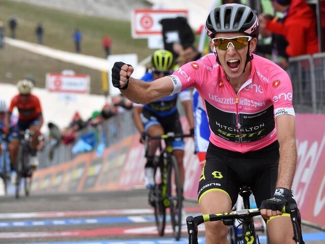 Yates v 9. etape Giro d'Italia potvrdil post lídra