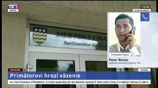 P. Revús o zneužití právomocí primátora Turčianskych Teplíc