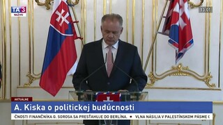 TB A. Kisku o svojom rozhodnutí v súvislosti s prezidentskými voľbami