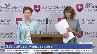 TB členov SaS o situácii v agrosektore