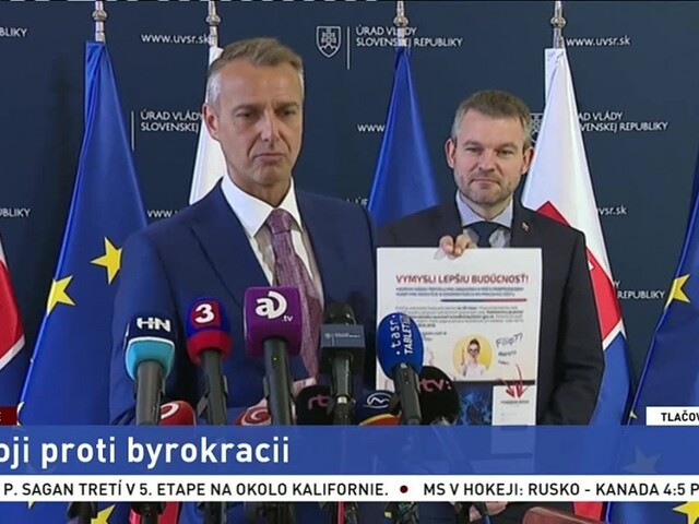TB P. Pellegriniho a R. Rašiho o boji proti byrokracii