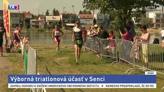 Slovenský pohár v triatlone pokračoval v Senci