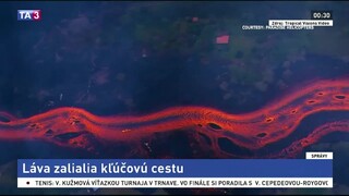 Láva z havajskej sopky zaliala cestu, obyvateľov ohrozujú jedovaté výpary